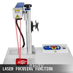 Fiber Laser Marking Machine 30W Cabinet Type US stock Photoshop 8.66x8.66 Inch