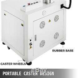 Fiber Laser Marking Machine 30W Cabinet Type US stock Photoshop 8.66x8.66 Inch