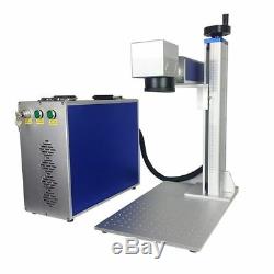 Fiber Laser Marking Machine 30W with Rotary Used Metal Marking Laser Engraving