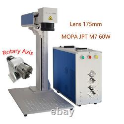Fiber Laser Marking Machine MOPA JPT M7 60W Deep Engraving Cutting Color Marking