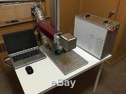 Fiber Laser Metal Engraving Marking Cutting Machine 30W 1064nm FDA USA