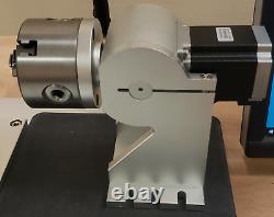 Fiber Laser Raycus 50w 50 Watt Etching Engraving Marking Stippling 300mm Rotary