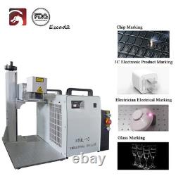 Fiber Laser UV laser Marking Machine Logan 5W Laser Engraver Marker Machine