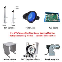 Fiber Laser accessory Lift Column Filed len Rotary JCZ Board For Marking Machine