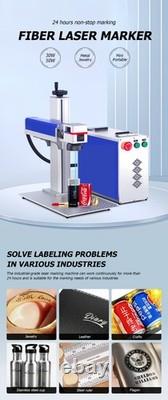 Fiber laser marking machine metal engraver RAYCUS 50W UPS