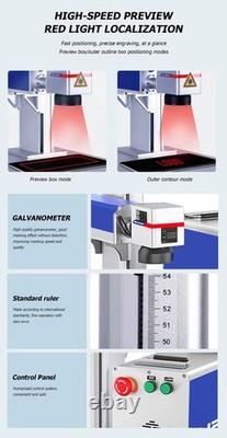 Fiber laser marking machine metal engraver RAYCUS 50W UPS