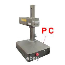 Fiber laser marking machine with PC for metal gold silver jewelry steel engrave
