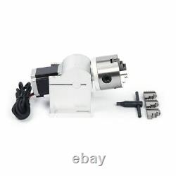 Fits Fiber Laser Marking Engraving Machine Rotating Shaft Rotary Shaft Axis 80mm