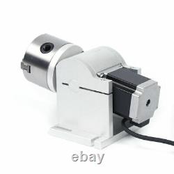 Fits Fiber Laser Marking Engraving Machine Rotating Shaft Rotary Shaft Axis 80mm