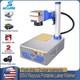 Foldable Raycus Qs 30w Mini Fiber Laser Marking Engraving Machine Metal Steel Us