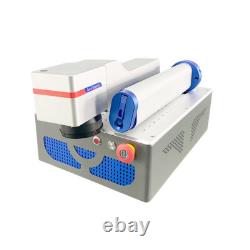 Foldable Raycus QS 30W Mini Fiber Laser Marking Engraving Machine Metal Steel US