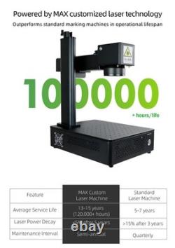 Fonland S5 20W Fiber Laser Marking Machine For Engraver Metal Jewelry Leather EU