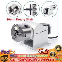 For Fiber Laser Marking Engraving Machine Rotating Shaft Rotary Shaft Axis 80mm