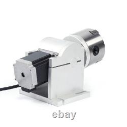 For Fiber Laser Marking Engraving Machine Tool 80mm Rotary Shaft Axis Attachment