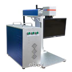 Forsun FS20w Fiber Laser Marking Machine WithRotary Laser Engraving Machine Metal