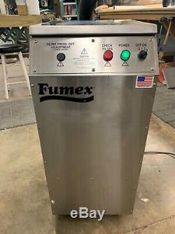 Fumex Fume Extractor Air Filter, Model FA2SS For Fiber Laser Marking