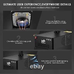 GP 20W Raycus Fiber Laser Marking Engraver Machine +Rotary Axis LightBurn Comp