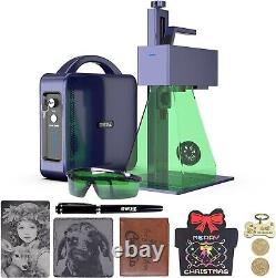 GWEIKE G2 20W Fiber Laser Engraver 110110mm Fastest Portable Laser Machine