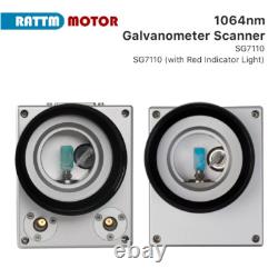 Galvo Head RC1001 SG7110 For Fiber Laser Marking Scanning Scanner Double Red Dot