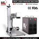 Hl 30w 50w Fiber Laser Marking Machine Metal Engraver Lightburn Ezcad2 W Rotary