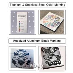 HL Laser 60W JPT MOPA M7 Fiber Laser Marking Machine Metal Jewelry Engraver