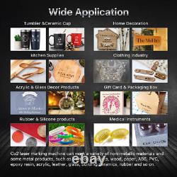 HL Laser DAVI 35W CO2 Galvo Laser Marking Machine Laser Marker Engraver Ornament