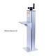 Hl Laser Lift Table Z Axis Lifting Colume H 500 800mm For Fiber Marking Machine