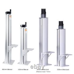 HL Laser Lift Table Z Axis Lifting Column H 500 800mm For Fiber Marking Machine