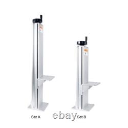 HL Laser Lift Table Z Axis Lifting Column H 500 800mm For Fiber Marking Machine