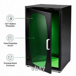 HL Laser Protective Cover For 0D7 1064nm Fiber Laser Marking Machine Enclosure