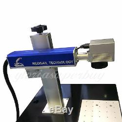 HQ 20W Fiber Laser Marking Engraving Machine For Metal Non-metal Steel Materials