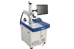 HQ 20W Fiber Laser Marking Engraving Machine For Metal Non-metal Steel Materials