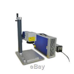 High Speed Raycus 20W Desktop Mini Fiber Laser Marking Machine For Metal