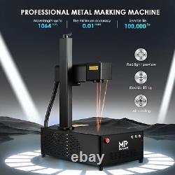 Integrated GI30 MOPA JPT Fiber Laser Marking Machine Metal Steel Marking 145145