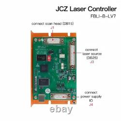 JCZ LV7 Controller Card EZCAD Lite For Fiber Laser Marking Engraver Machine
