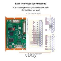 JCZ LV7 Controller Card EZCAD Lite For Fiber Laser Marking Engraver Machine
