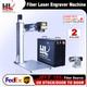 Jpt 100w E2 Fiber Laser Marking Machine Engraver For Metal/leather/slate