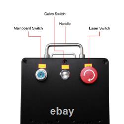 JPT 100W E2 M7 MOPA Fiber Laser Marking Machine JCZ EZCAD2 Motorized Z Axis