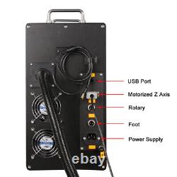JPT 100W E2 M7 MOPA Fiber Laser Marking Machine JCZ EZCAD2 Motorized Z Axis