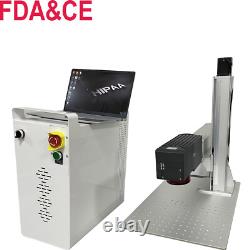 JPT 100W MOPA Fiber Laser Marking Machine Metal cutter 3D mark Ezcad3 CE&FDA