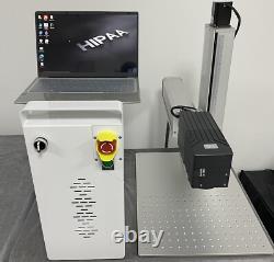 JPT 100W MOPA Fiber Laser Marking Machine Metal cutter 3D mark Ezcad3 CE&FDA