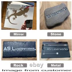 JPT 100W Mopa Fiber Laser Machine Rotary Metal Steel Color Marking 200200mm US