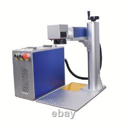 JPT 200W M7 200200 Mopa Fiber Laser Marking Machine Rotary Quartz Len Lightburn