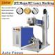 Jpt 200w Mopa Fiber Laser Marking Machine Laser Engraver Autofocus Rotary Axis