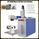 Jpt 2.5d 200w Mopa Fiber Laser Marking Machine Metal Deep Carved Relief Marking