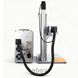 JPT 2.5D 200W Mopa Fiber Laser Marking Machine Metal Deep carved relief Marking