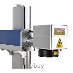 JPT 2.5D 200W Mopa Fiber Laser Marking Machine Metal Deep carved relief Marking