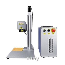 JPT 2.5D 200W Mopa Fiber Laser Marking Machine Metal Deep carved relief Marking