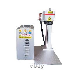 JPT 30W Fiber Laser Engraver Marking Machine 7.9''x7.9'' WORKBED & Rotary Axis