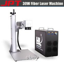 JPT 30W Fiber Laser Marking Machine Metal Color Marker Engraver 175x175mm Lens